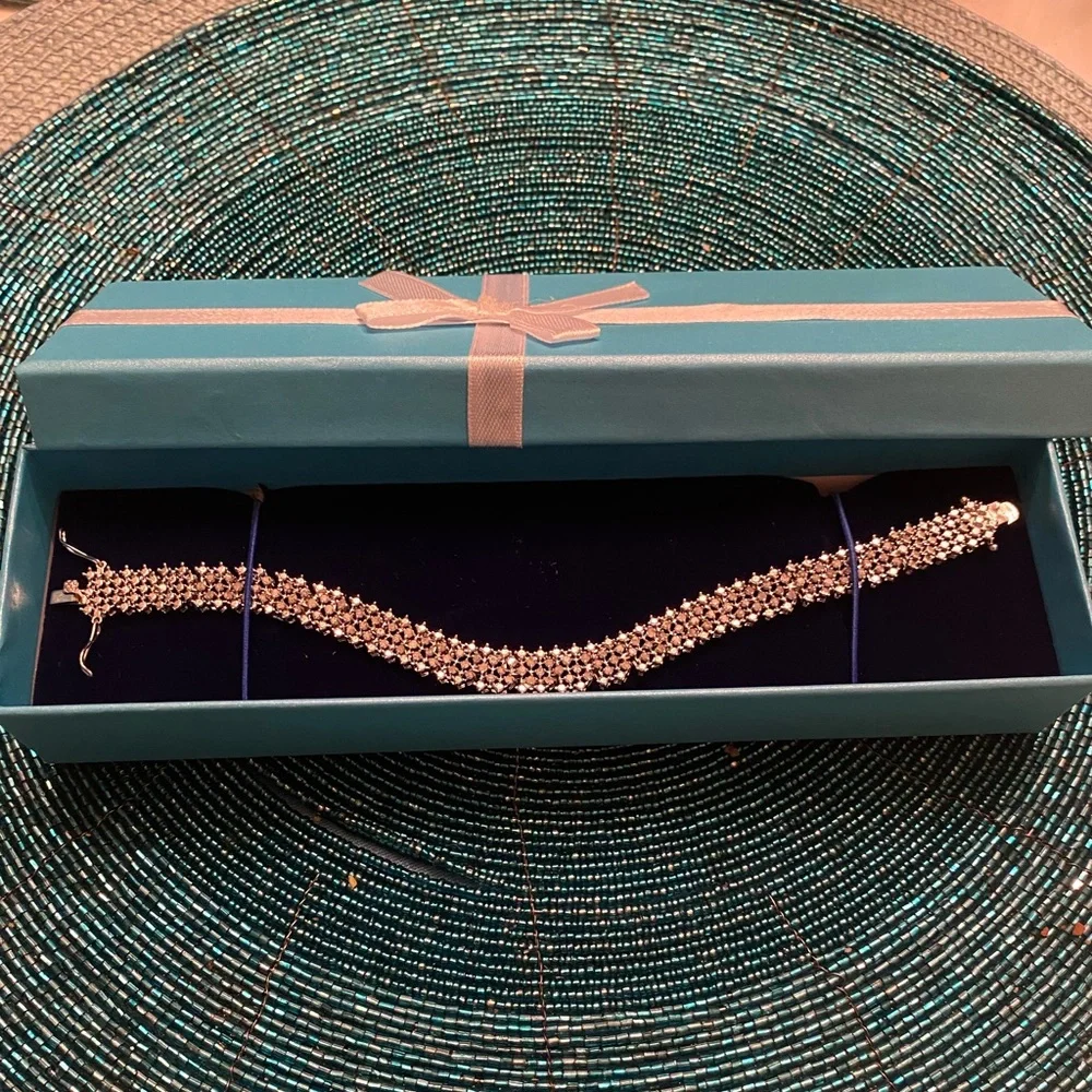 COPY - 3 carat real earth mined diamond bracelet - Picture 1 of 4